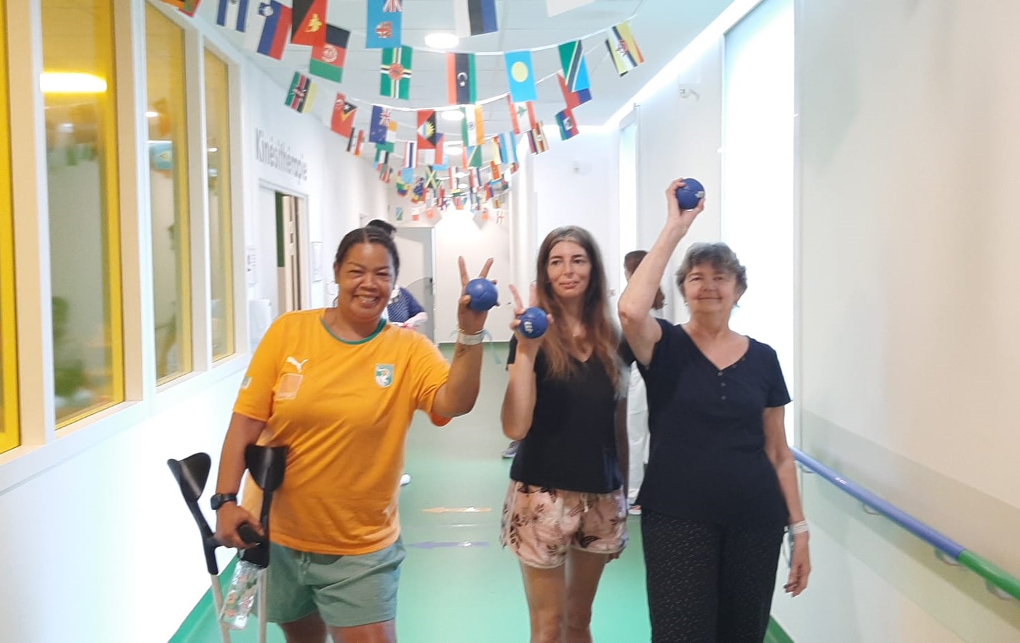 Des Olympiades à l&rsquo;hôpital La Boissière !